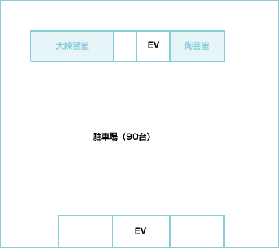 施設案内図 地下