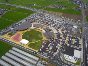 『道の駅 航空写真』の画像