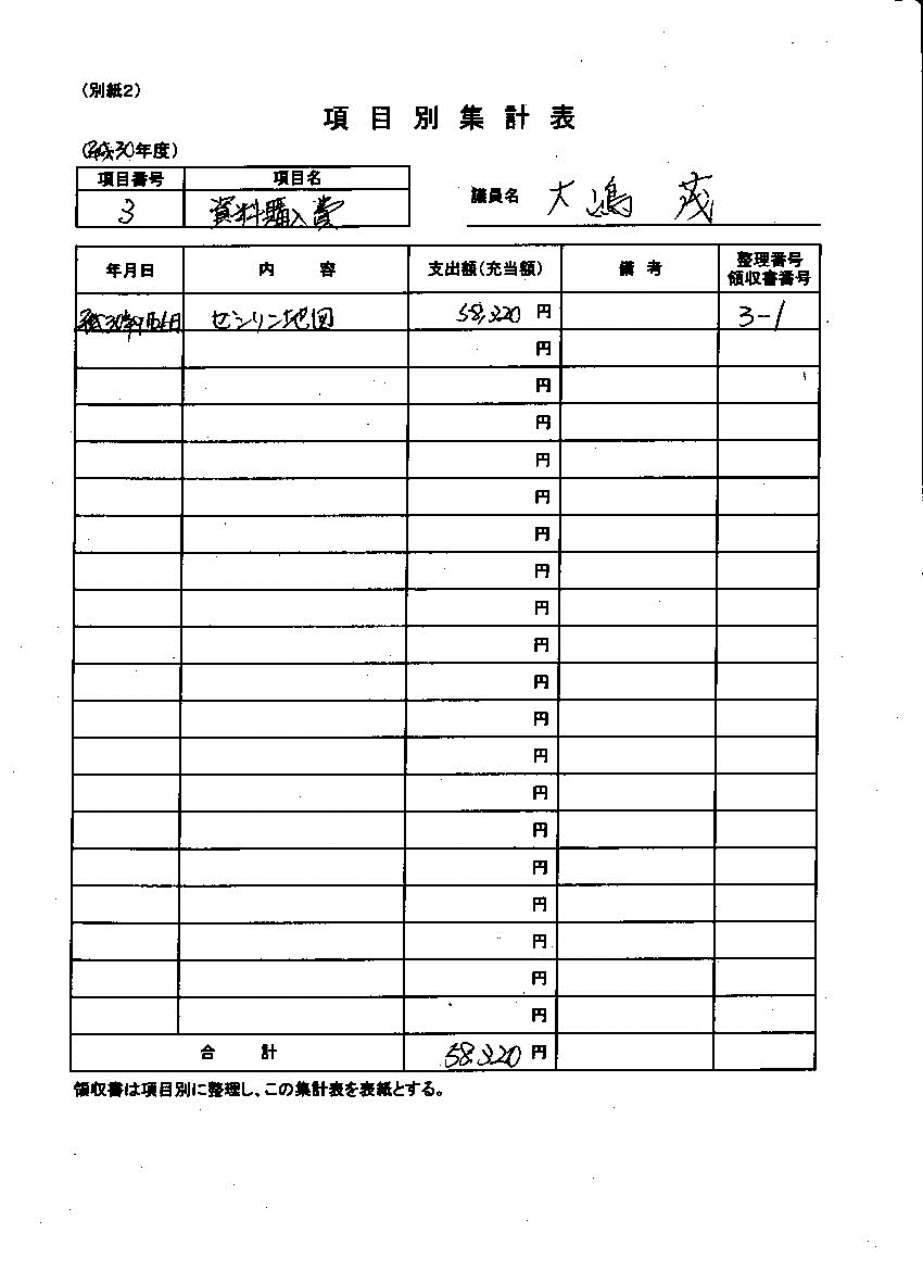 『大嶋議員30-15』の画像