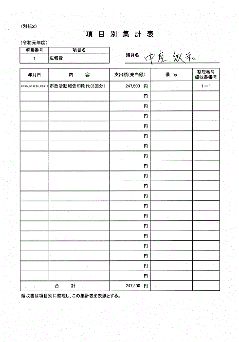 『中座G-2』の画像