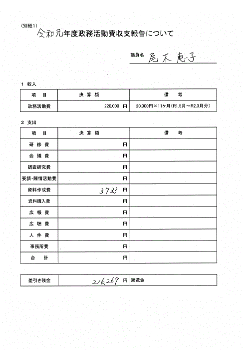 『尾木G-1』の画像