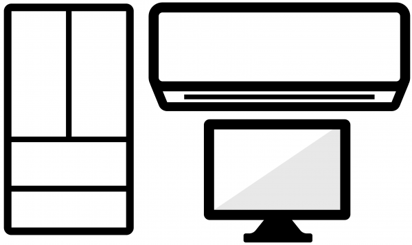 冷蔵庫・エアコン・テレビ