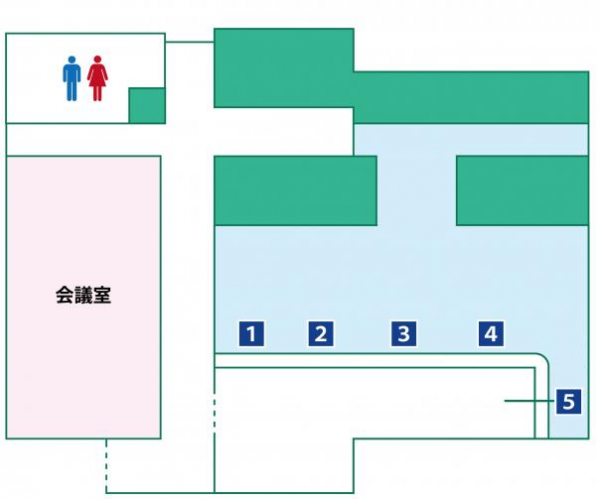 明野支所案内図