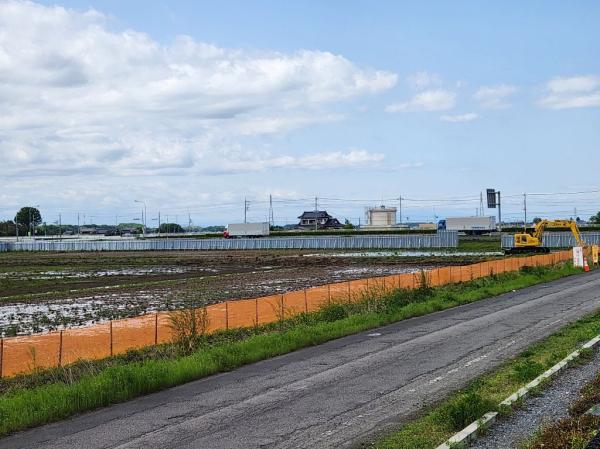 道の駅拡張整備_仮囲い(3)