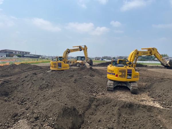 道の駅拡張整備_造成工事(3)