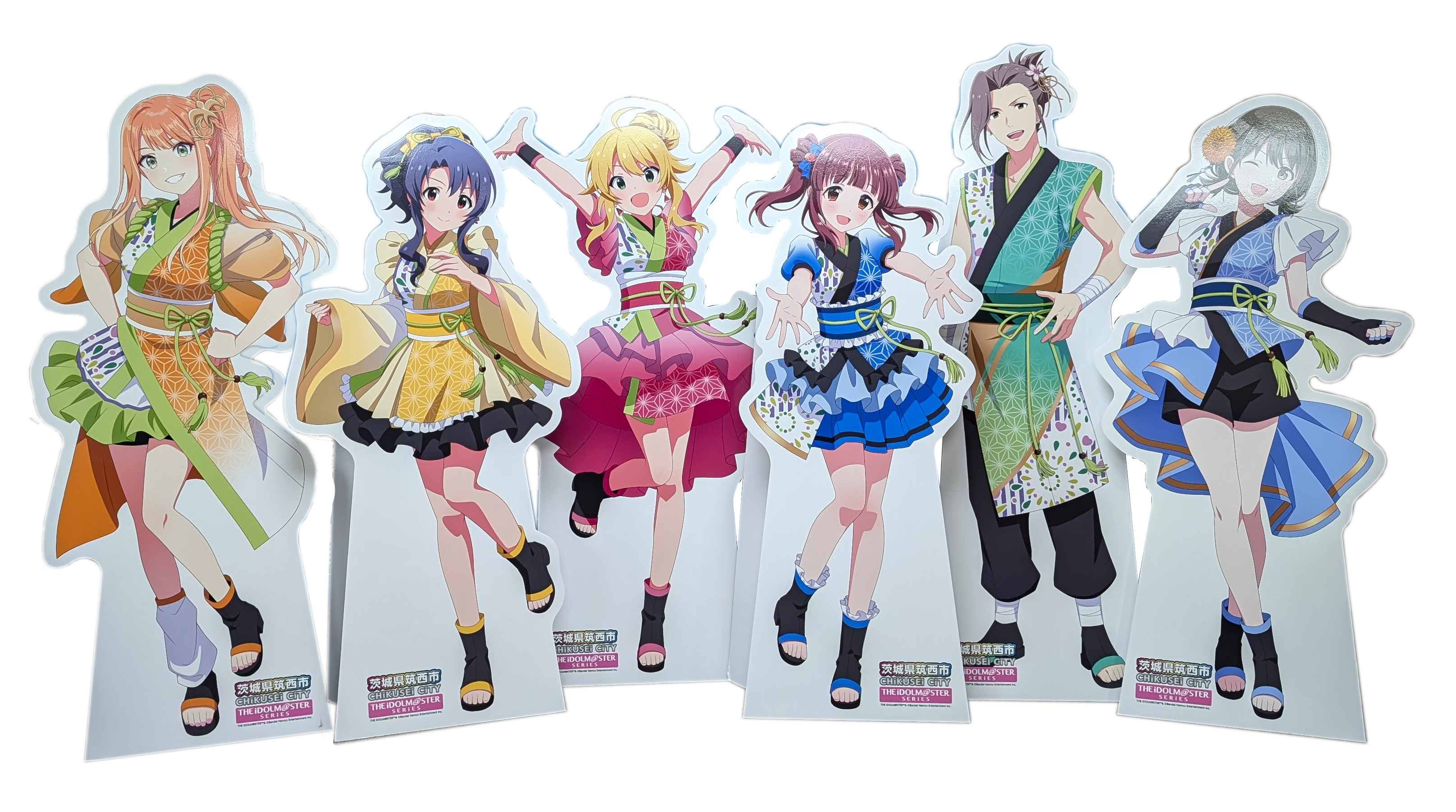 アイドルマスター　アクリルキーホルダー　茨城県筑西市　ふるさと納税 ふるさと納税返礼品に『アイドルマスター』シリーズとのコラボ