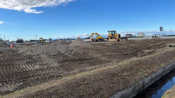 道の駅拡張整備_造成工事3(3)