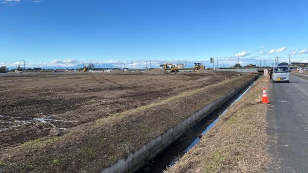 道の駅拡張整備_造成工事3(4)