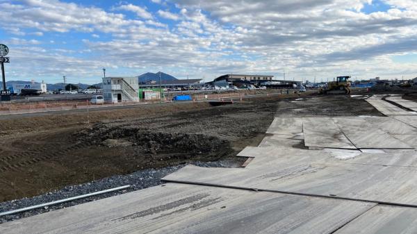 道の駅拡張整備_造成工事3(2)