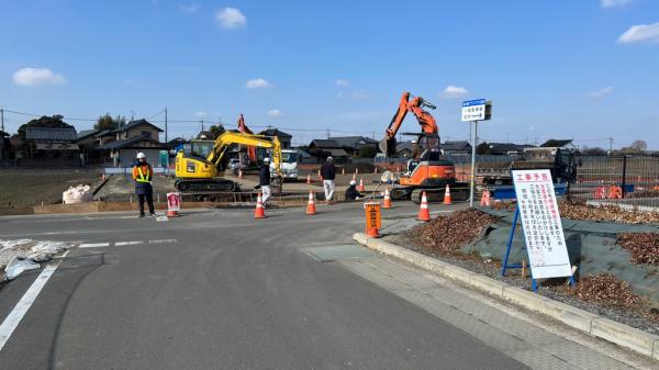 外周道路整備工事(2)