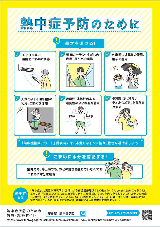 熱中症予防のために1