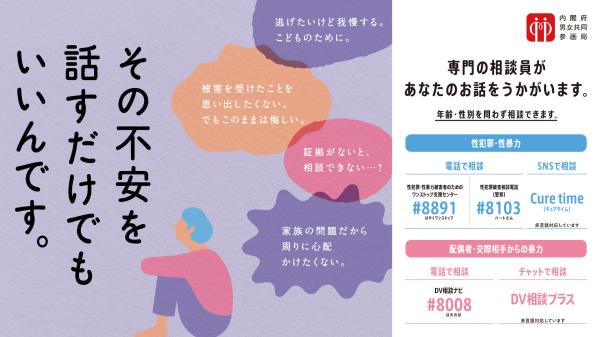 R08女性に対する暴力をなくす運動バナー